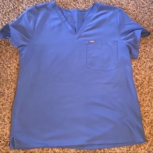 Figs Ceil blue large top